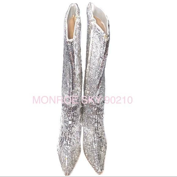 SEQUIN BOOTS - Picture 4 of 8